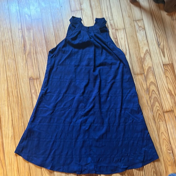 Navy blue halter dress - Picture 1 of 3